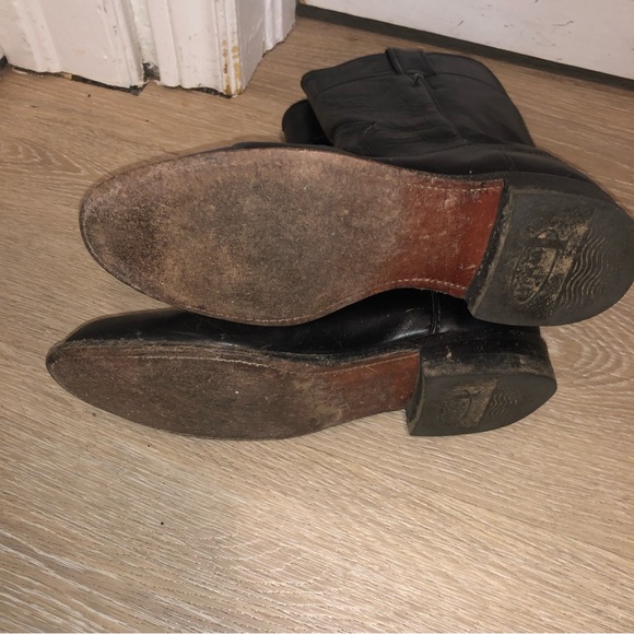 Justin mens cowboy rodeo boots size 6 - Picture 4 of 9